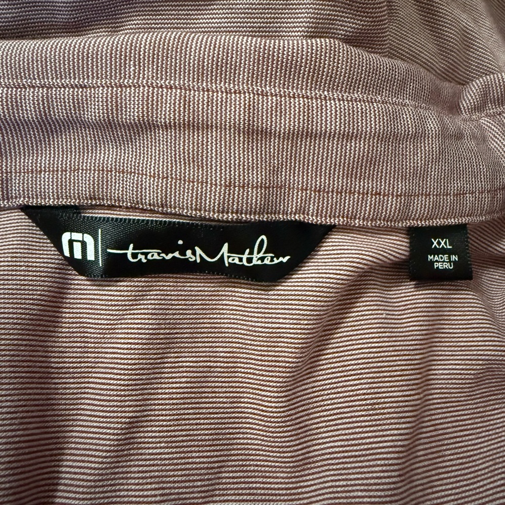 TRAVIS MATHEW Golf Polo Shirt Size XXL - Picture 3 of 8
